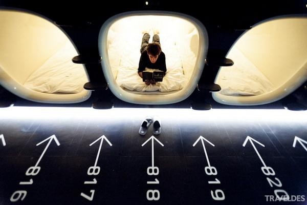 New hotel design: Japan’s nine-hour “capsule” hotel