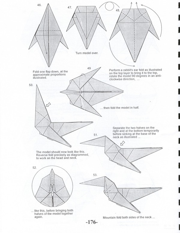 Paper art hand-making tutorial, Ronald Koh animal origami horse hand-made origami drawing tutorial