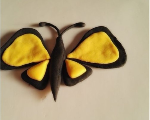 How to make beautiful butterflies from ultra-light clay. How to make beautiful butterflies.