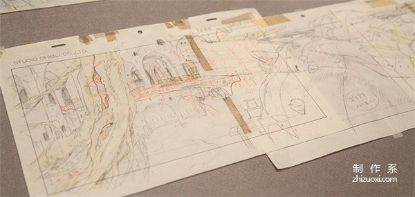 Hayao Miyazaki’s original manuscript