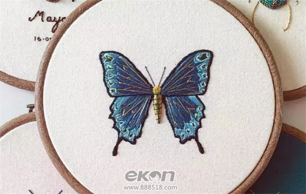 DIY handmade creative shop shares three-dimensional embroidery - artist Humayrah Bint Altaf