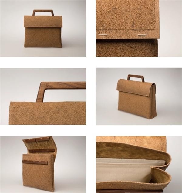 Biodegradable briefcase is environmentally friendly and atmospheric