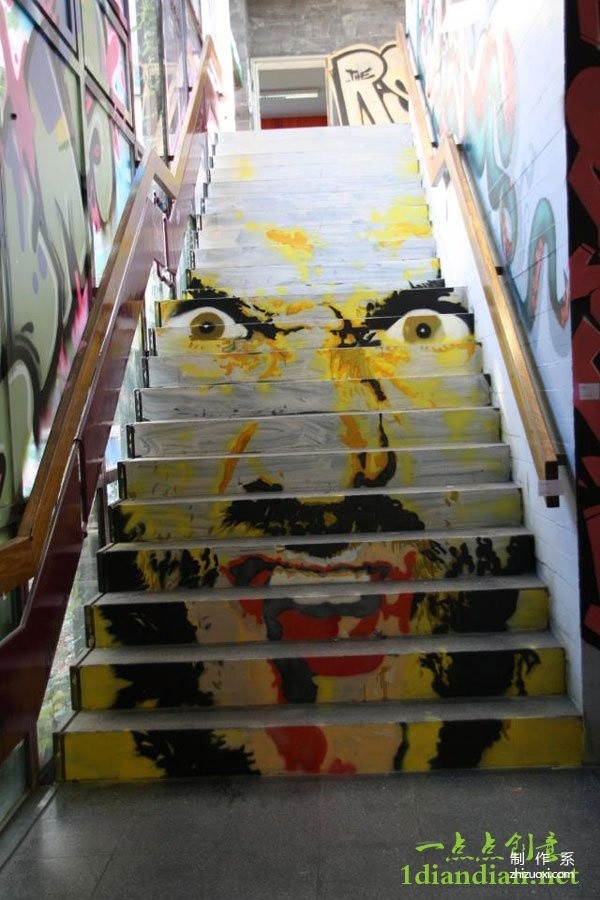 23 Street Art on the Worlds Most Beautiful Stairs