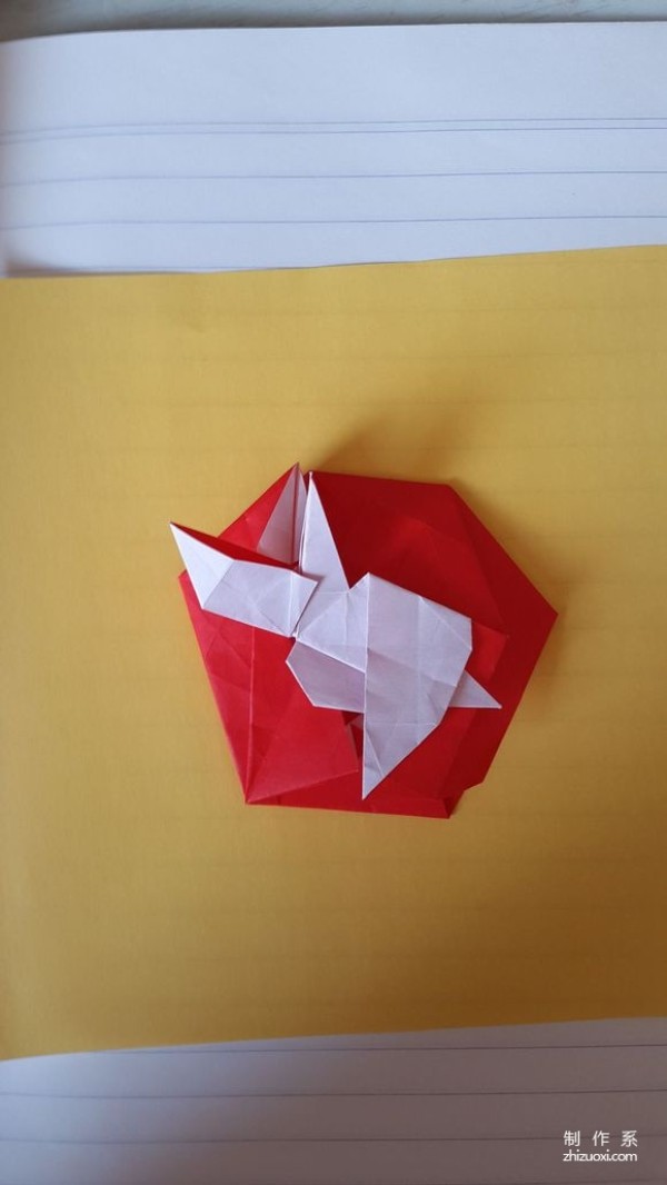 How to fold a rabbit, illustrated Mid-Autumn Festival jade rabbit origami tutorial