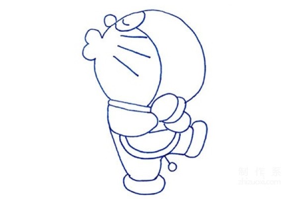 Learn to draw simple drawings, Doraemon