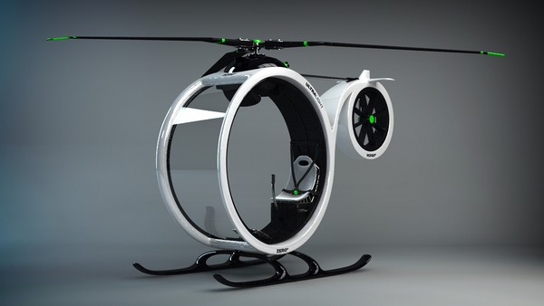 Super cool 0℃ concept helicopter