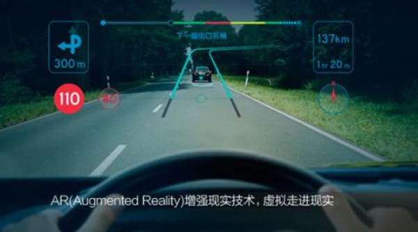 Hard HUD head-up display device