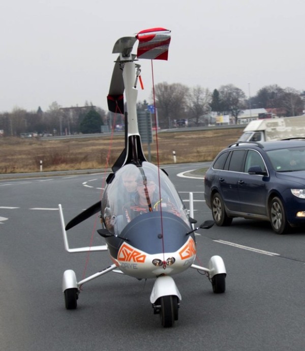 GyroDrive, the worlds first legal flying car