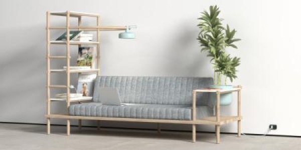 Simple multifunctional sofa