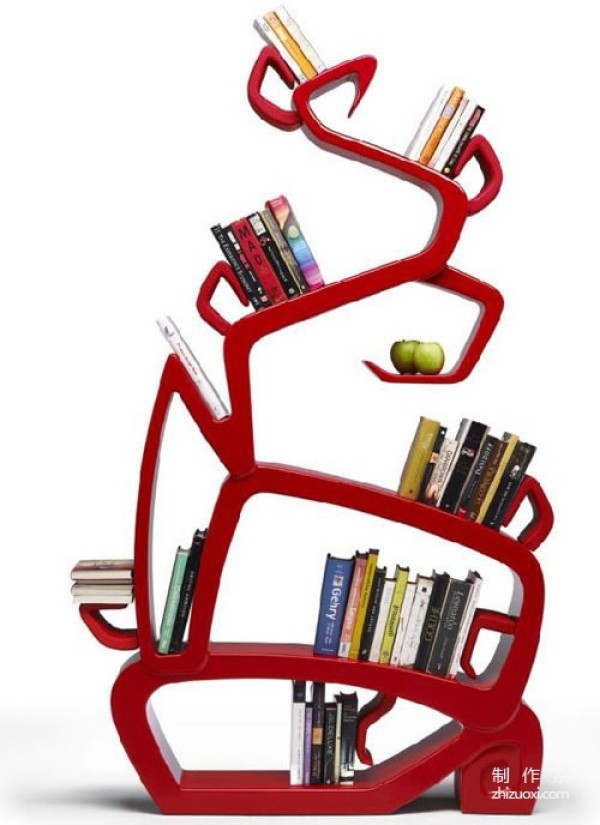 Various creative and stylish bookshelf