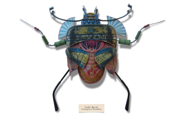 Creative metal insect