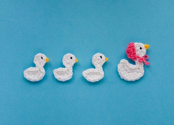 Cute crocheted handmade DIY creative animals