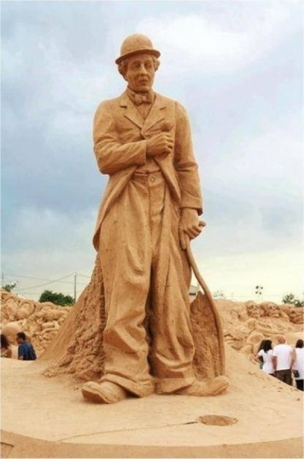 Collection of wonderful sand sculptures