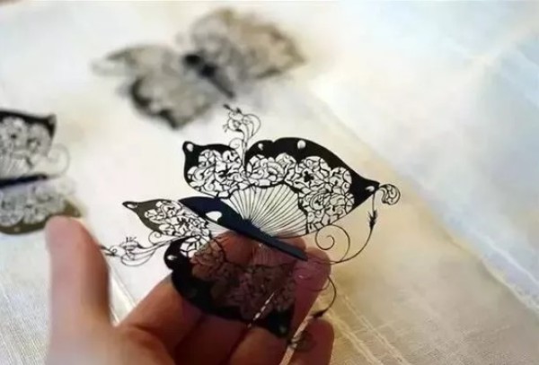 Stunning display of traditional paper-cut art works