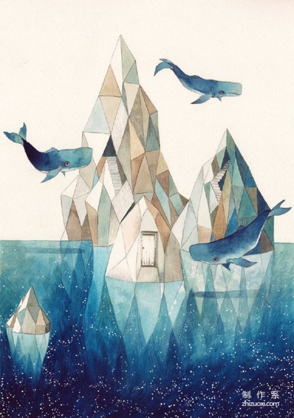 Appreciate 9 beautiful illustrations of fairy tales and dreams