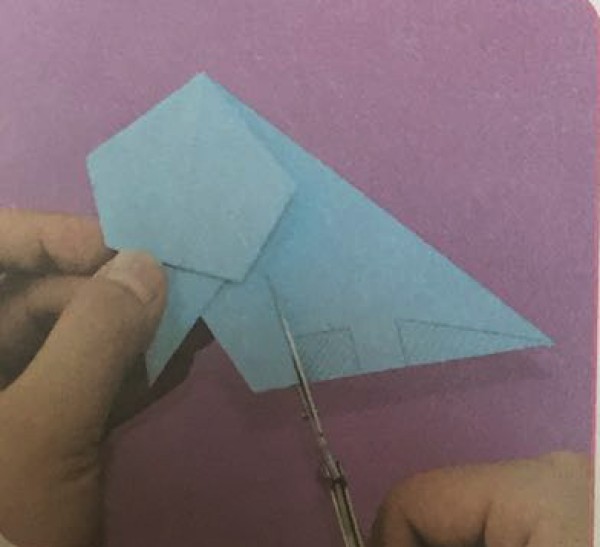 Simple and beautiful handmade elephant origami method 1