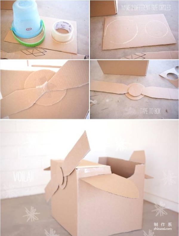 The express box is wonderfully reused and you can DIY toys with your children!