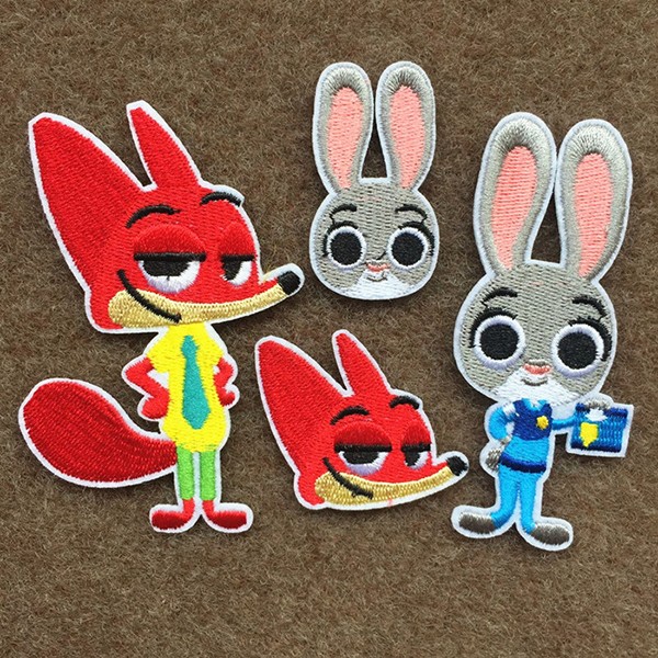 Appreciation of hand-embroidered DIY protagonist products in Zootopia