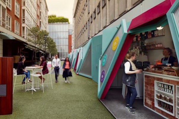 The worlds first smart street debuts in London: generating electricity while shopping