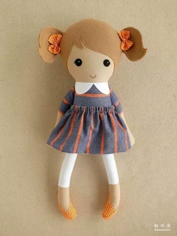 These dolls are so cute and easy to make. A guide to sewing doll stitches is included.