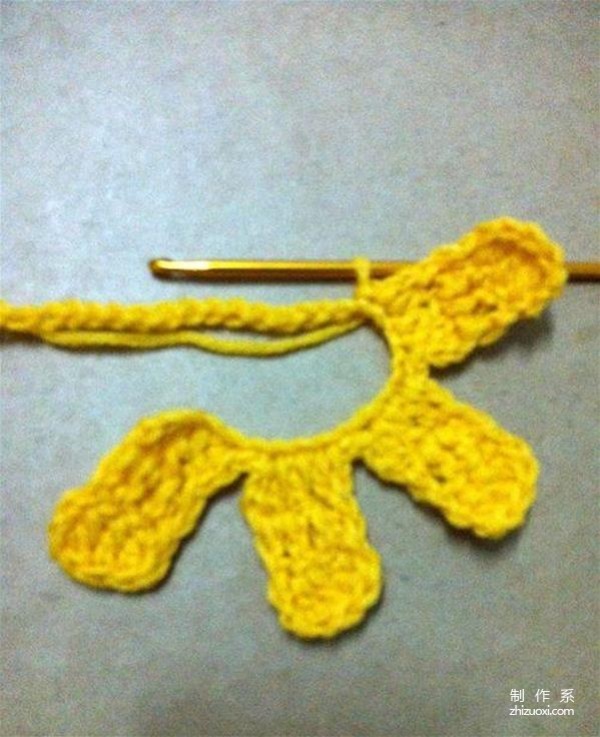 Hand-crochet a beautiful flower to add a unique style to your life.