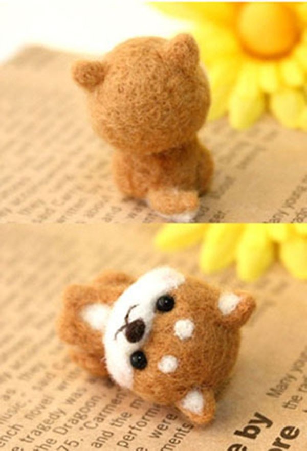 Cute little Shiba Inu cute pet doll Awang