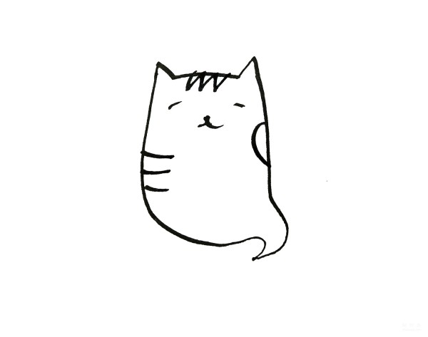 Learn to draw simple drawings, tutorials on how to draw colorful kittens