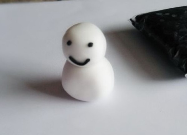 How to make a snowman with plasticine How to make a clay snowman