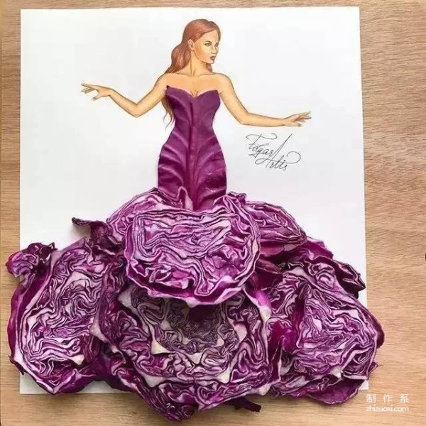 This handsome guy made a dress out of food, and women are drooling after seeing it