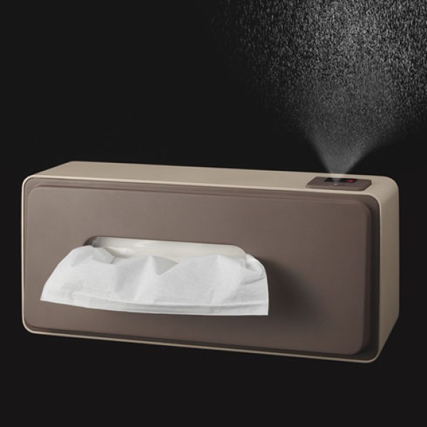 Wet and dry tissue box