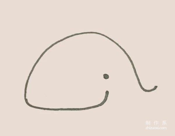 Learn to draw simple strokes, cute colorful whales