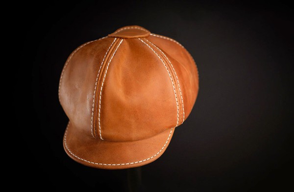 How to Make a Handmade Leather Newsboy Hat