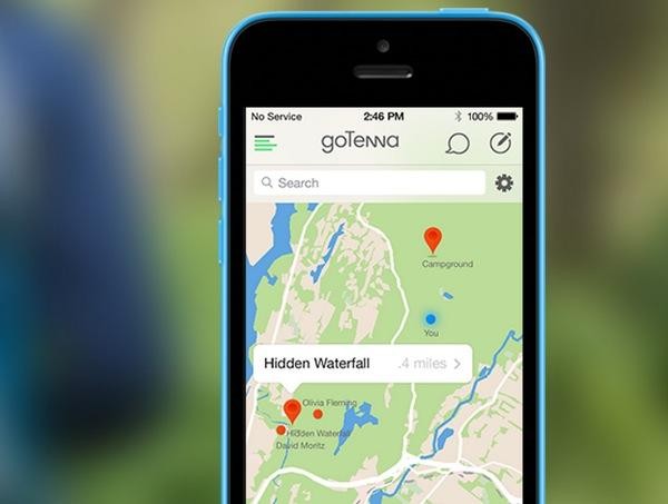 goTenna allows mobile phones to communicate in places where there is no signal