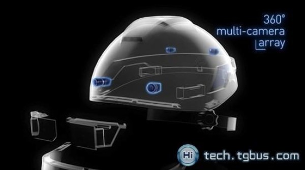 Industrial augmented reality safety helmet Smart Helmet