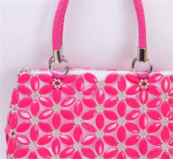 Beaded DIY handmade high-end and elegant handbag