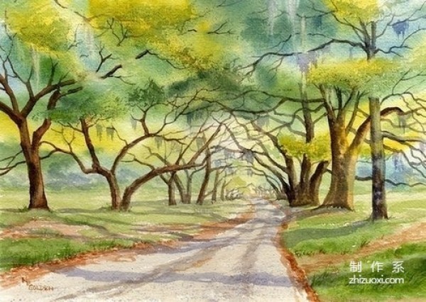 Watercolor illustration by Mary Ellen Golden