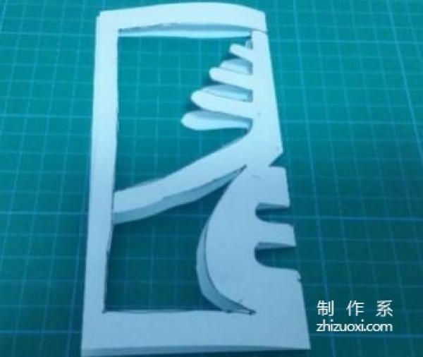 Spring, teach you how to cut spring paper-cutting method