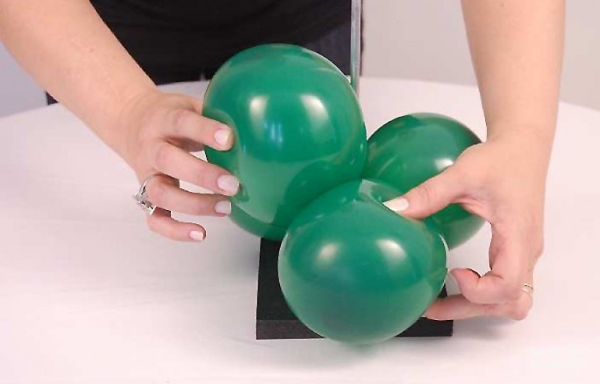 Magic balloon, colorful ball decoration, balloon tree decoration shape hand-making tutorial