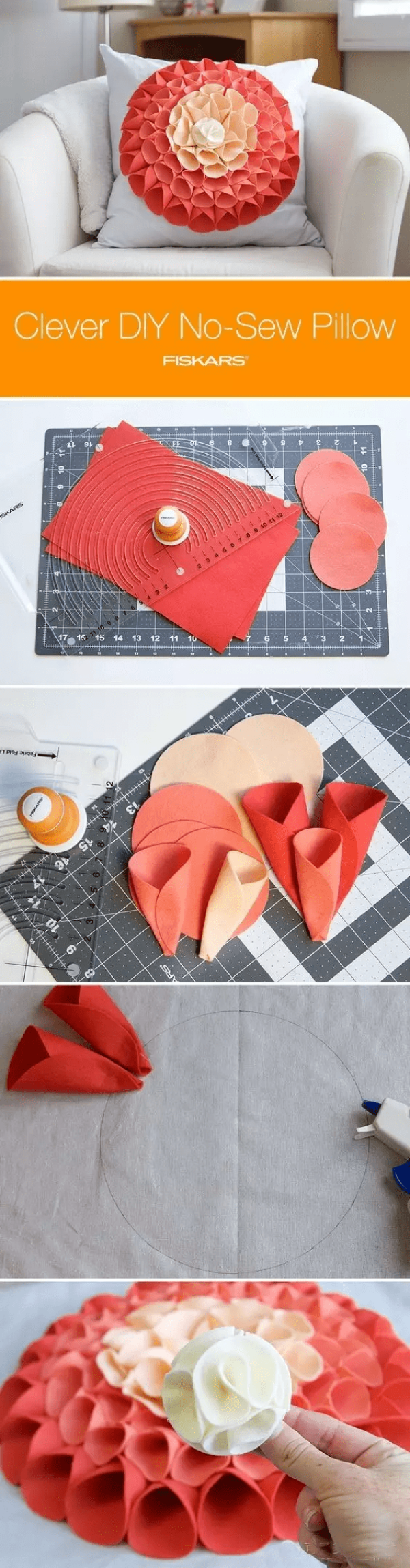 You can use scraps of old clothes to make what you want, and you don’t have to buy pillows anymore! (Attached are 12 tutorials)