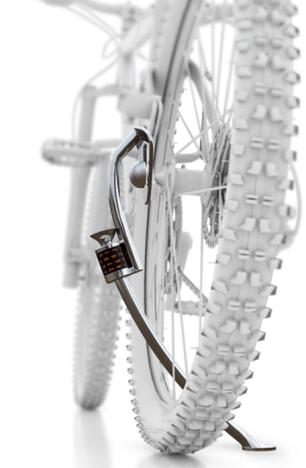 bicycle brace lock