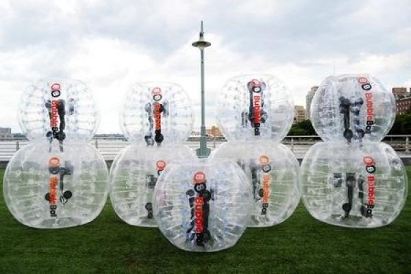 Novel and fun bubble football