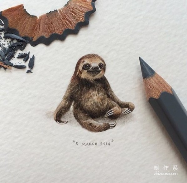  SomeFresh, delicate and cute hand-painted illustrations of small animals