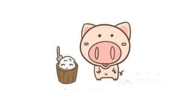 Pig simple drawing picture collection cute 5