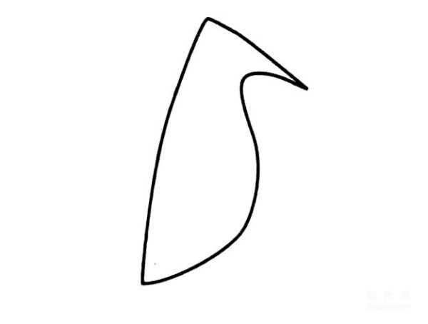 Learn to draw simple drawings, woodpeckers