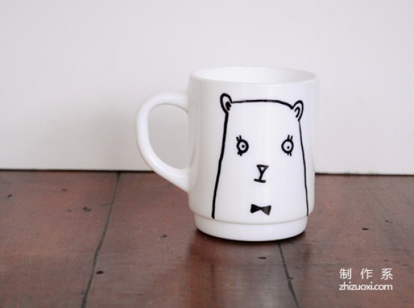 Tutorial on DIY Han Bear Cup as a Handmade Gift