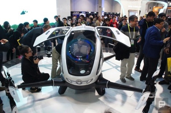 Domestic companies exhibit manned electric aircraft at 2016CES