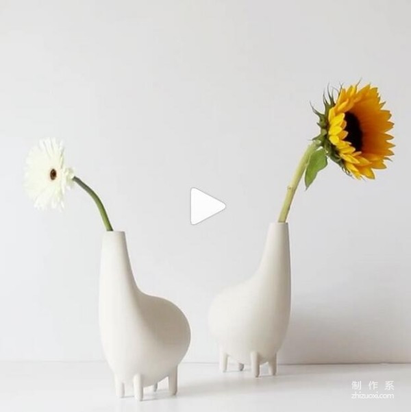 Irregular creative vase