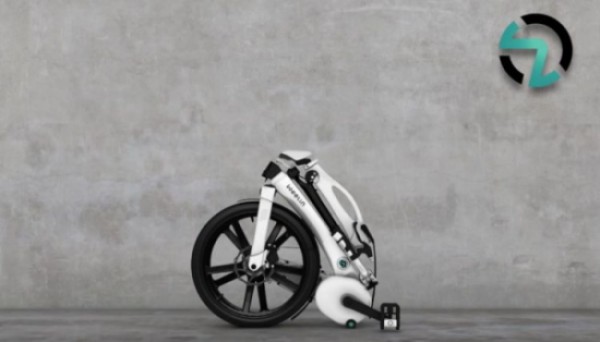 Weelin, a foldable bicycle that unfolds with just a shake