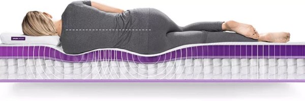 Purple Mattress high-tech mattress, incredibly elastic