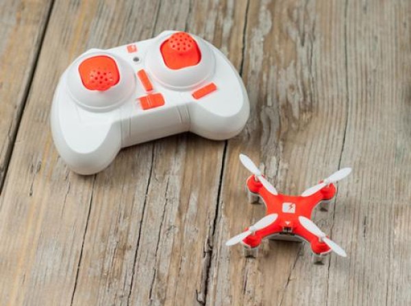 The worlds smallest handmade quadcopter remote control aircraft